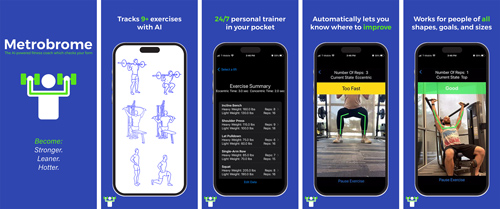 Metrobrome app branding